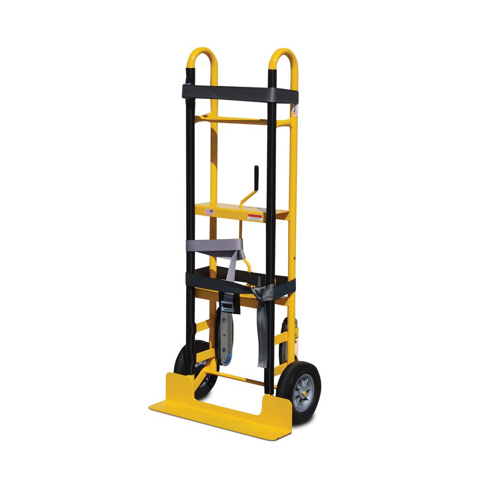 SNAP-LOC 400 lb. 4-Wheel Appliance Cart with Airless Tires-SLV0500ACY ...