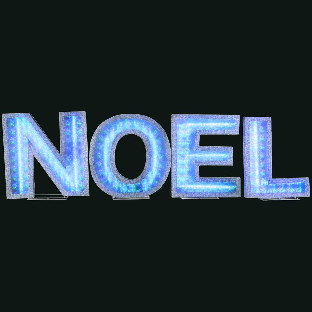 Gemmy Lights Shadow Box Noel Letters 39659x The Home Depot