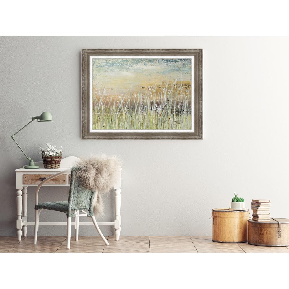 /"Spring Rain/" Flowers Stretched Canvas Print Framed Wall Art Home Decor Painting