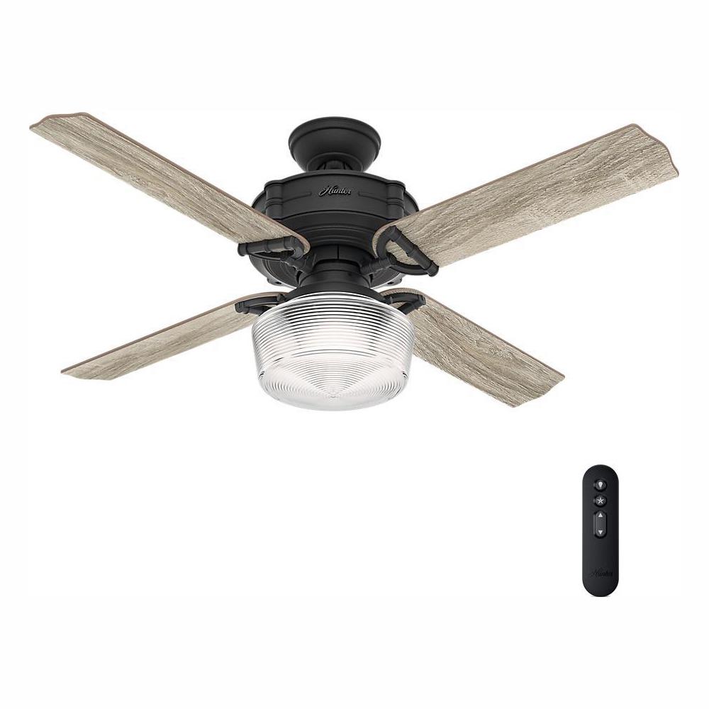 Black Hardware Included Cottage Ceiling Fans Lighting