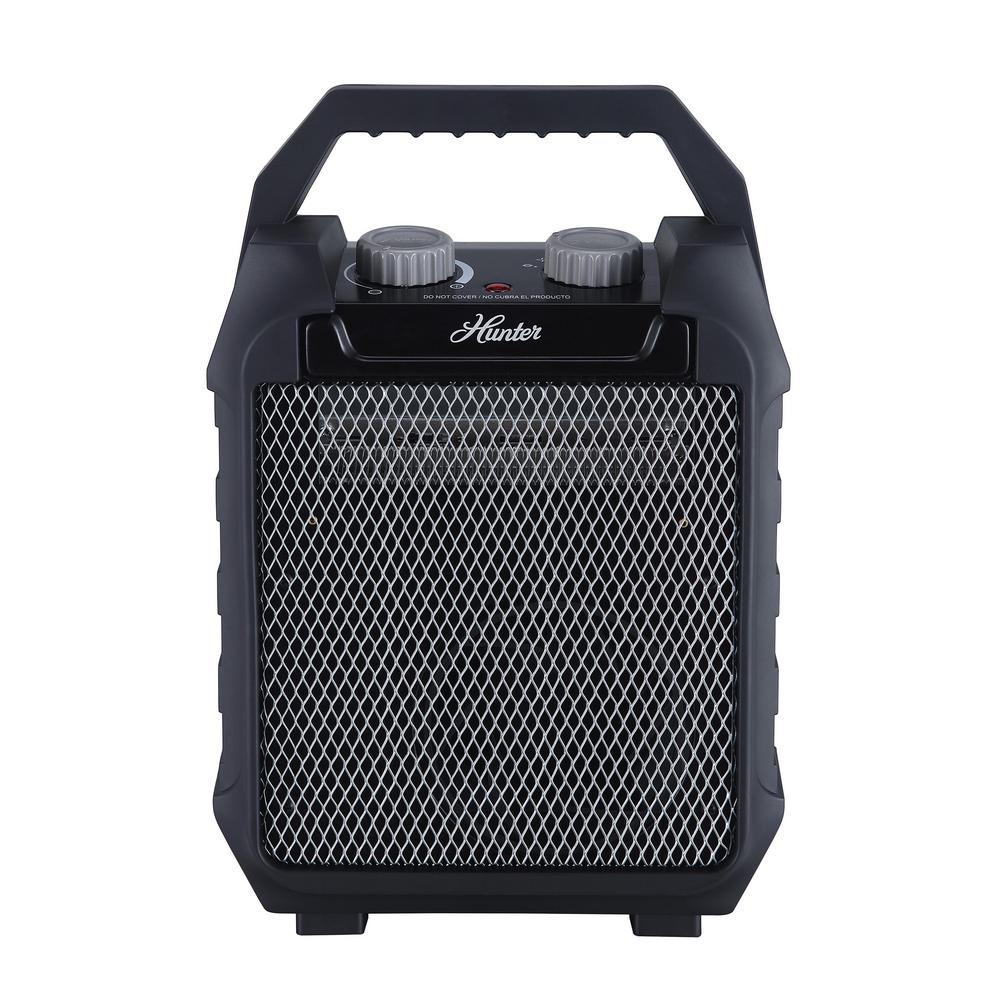 Hunter 1,500Watt 5,118 BTUs Electric Recirculating Utility Fan Heater