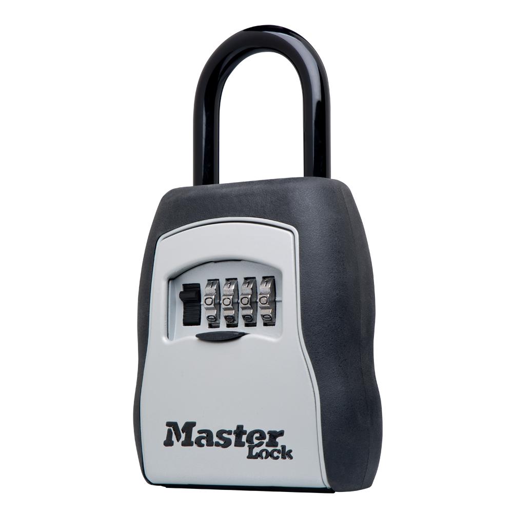 Master Lock 5400d 9 6 Cu In Set Your Own Combination Portable Lock Box 5400dhc The Home Depot