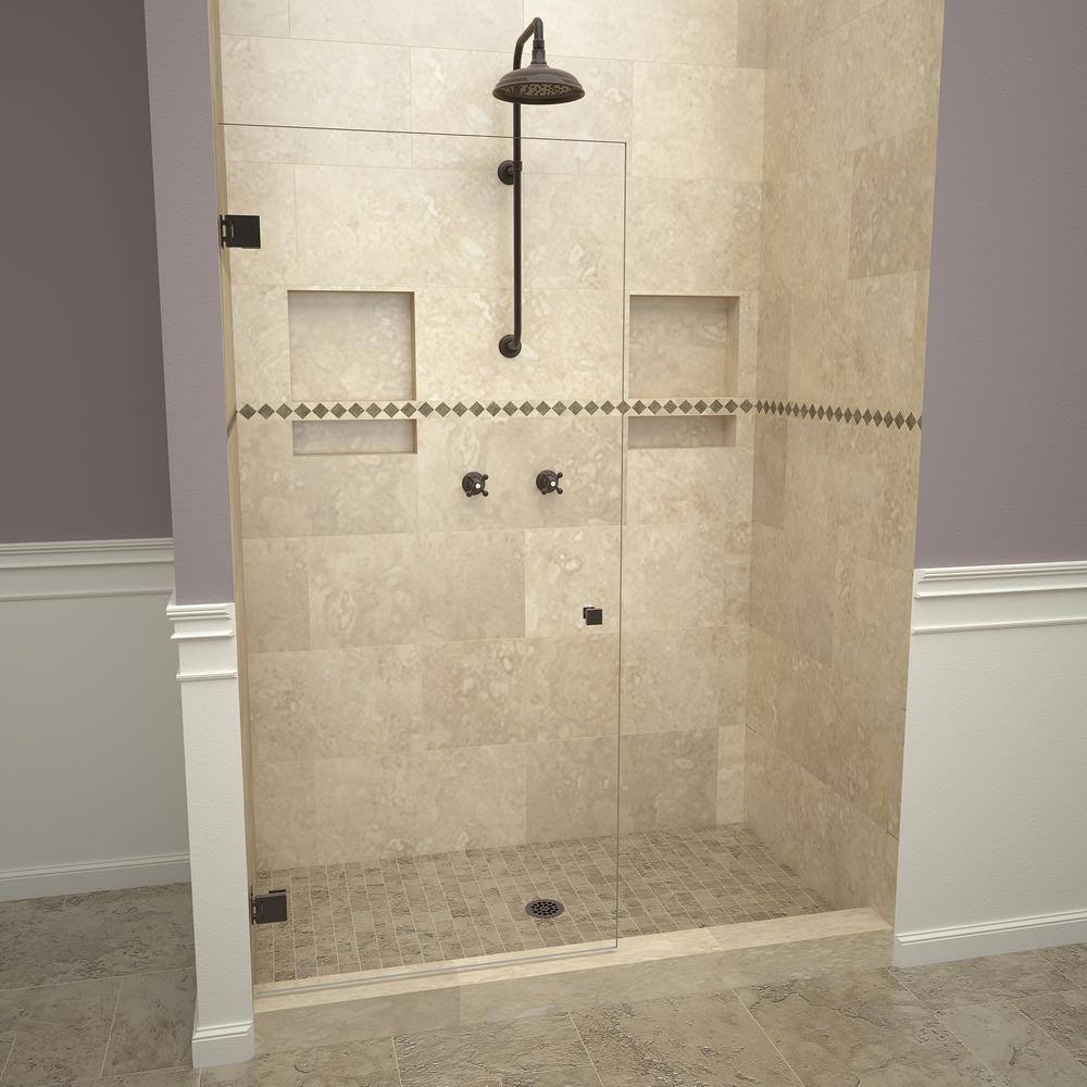 Redi Screen 2300v Series 78 In W X 76 In H Frameless Pivot