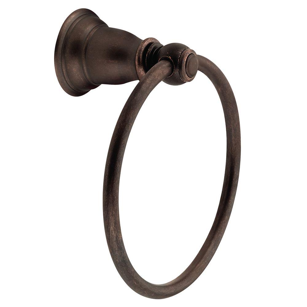 MOEN Kingsley Towel Ring in OilRubbed BronzeYB5486ORB The Home Depot