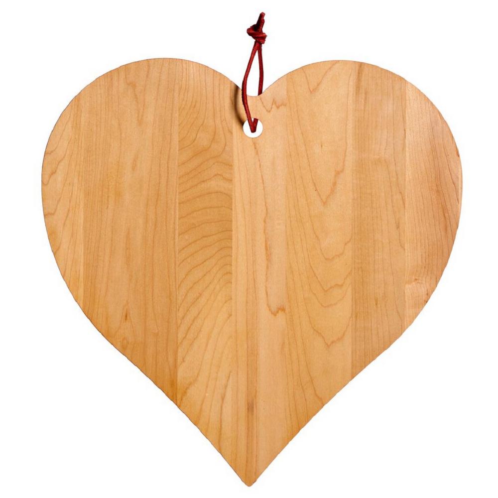 J K Adams Maple Heart Shaped Board Nov The Home Depot J K Adams Maple Heart Shaped Board