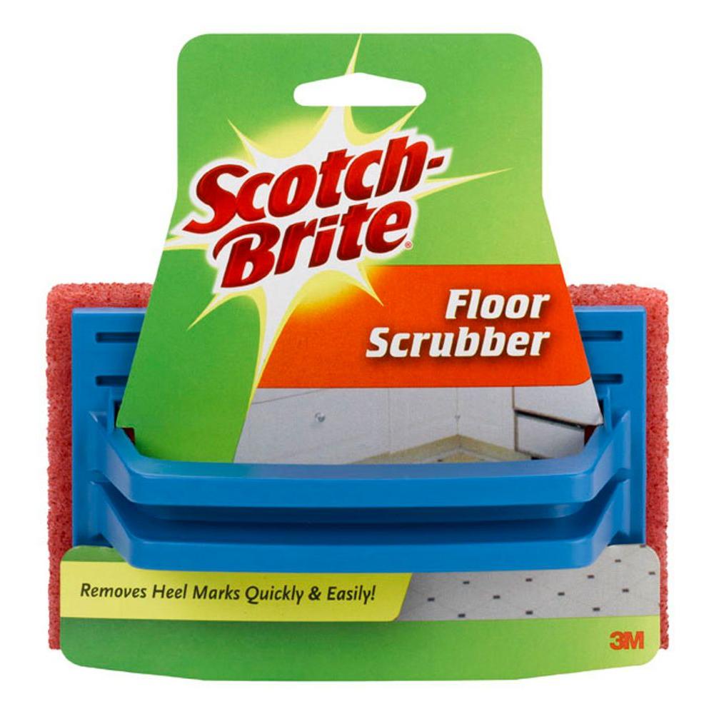 Scotch Brite Handled Multi Purpose No Scratch Floor Scrubber 7722