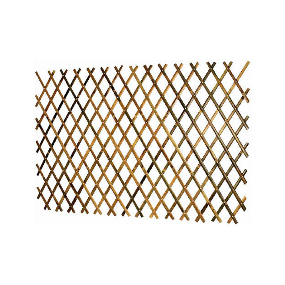 72 inch x 48 inch Bamboo Trellis with Aluminum Rivets