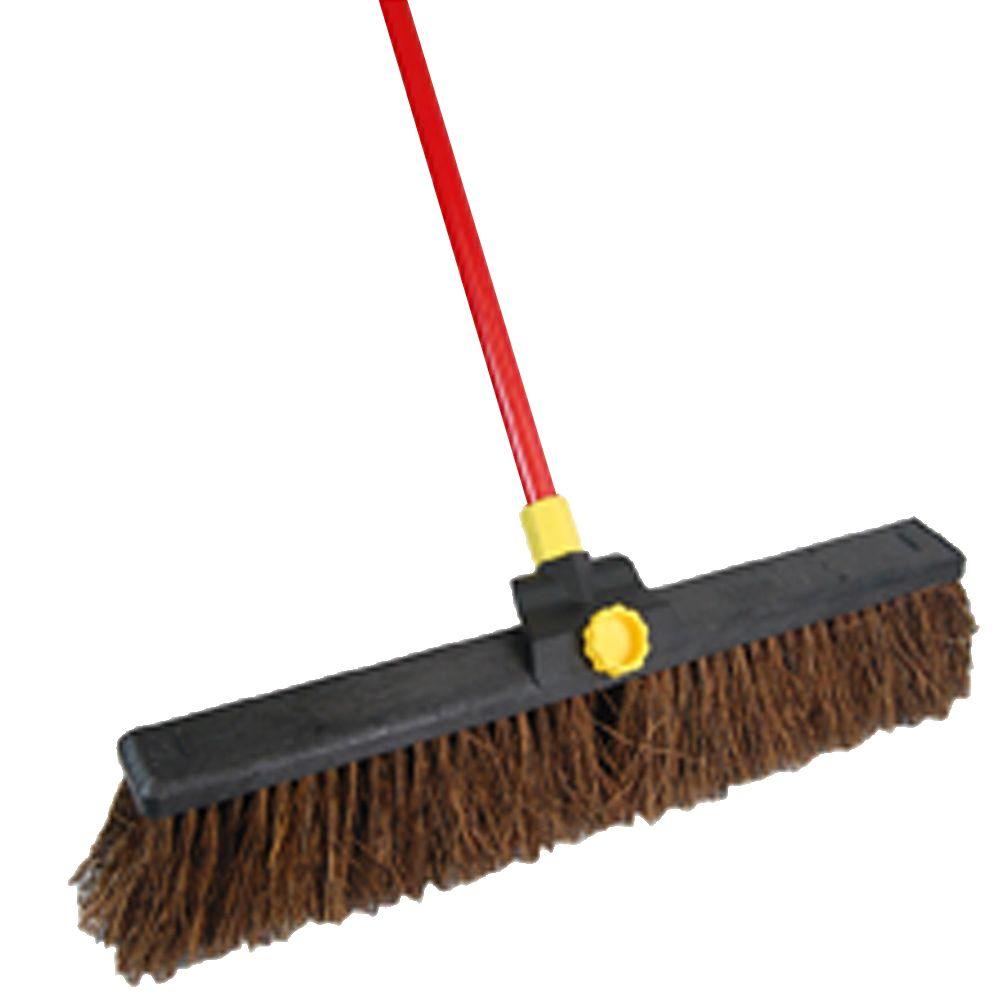 Quickie Bulldozer 24 inch Palmyra Push Broom by Quickie