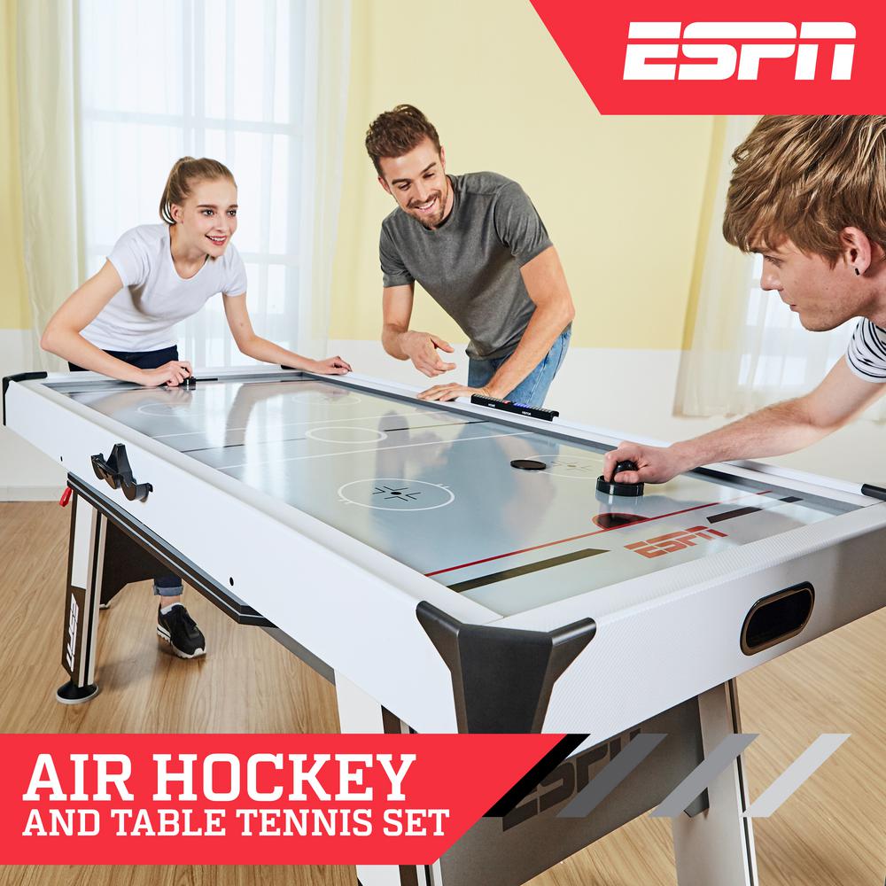 Espn 72 In Air Hockey And Table Tennis Table Awh072 018e The