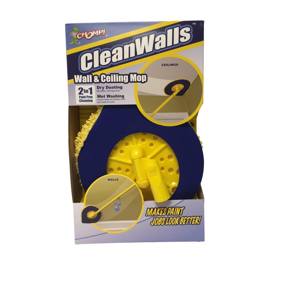 Chomp CleanWalls Wall and Ceiling Mop-53073-1 - The Home Depot