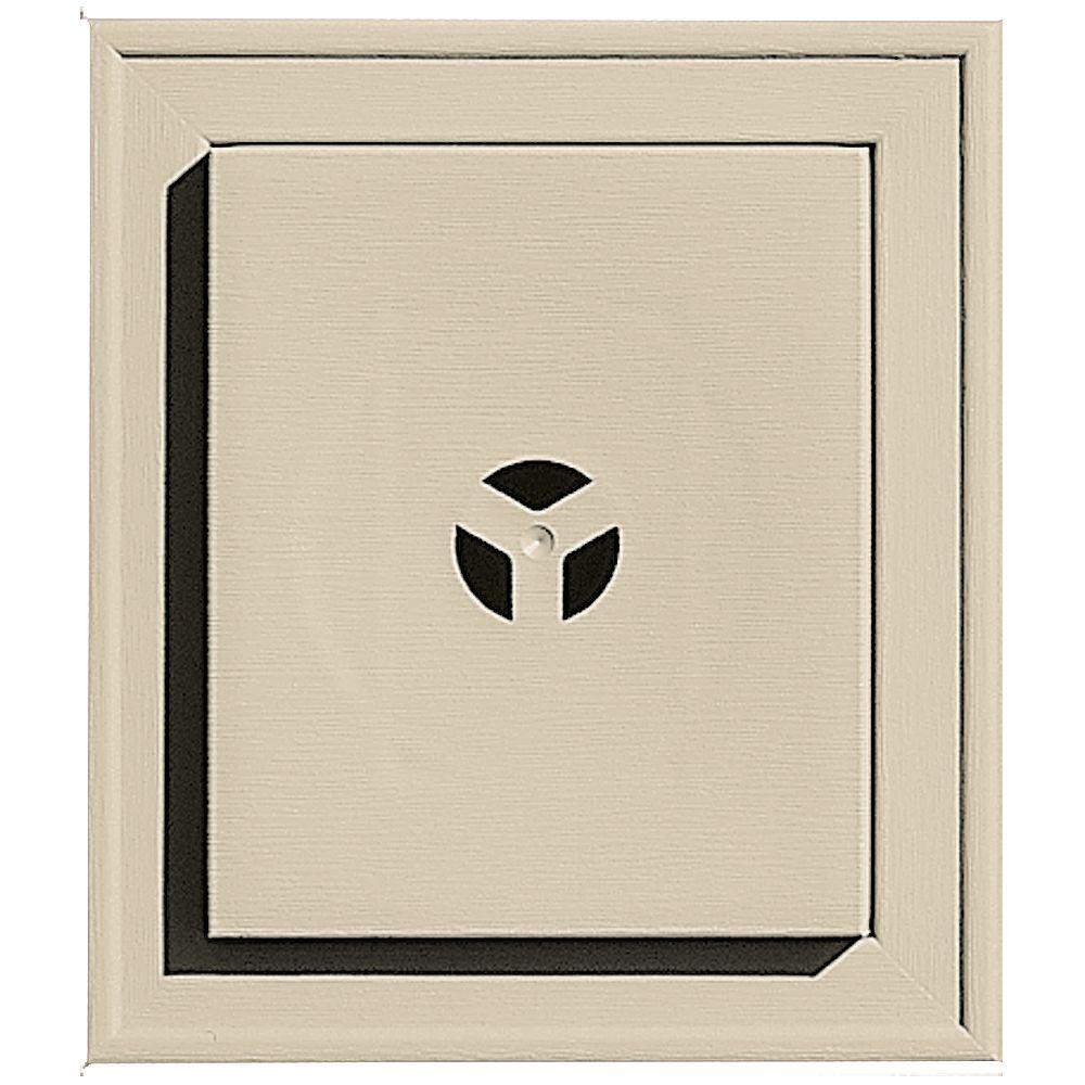 Builders Edge 7 in. x 8 in. 011 Sandalwood Square