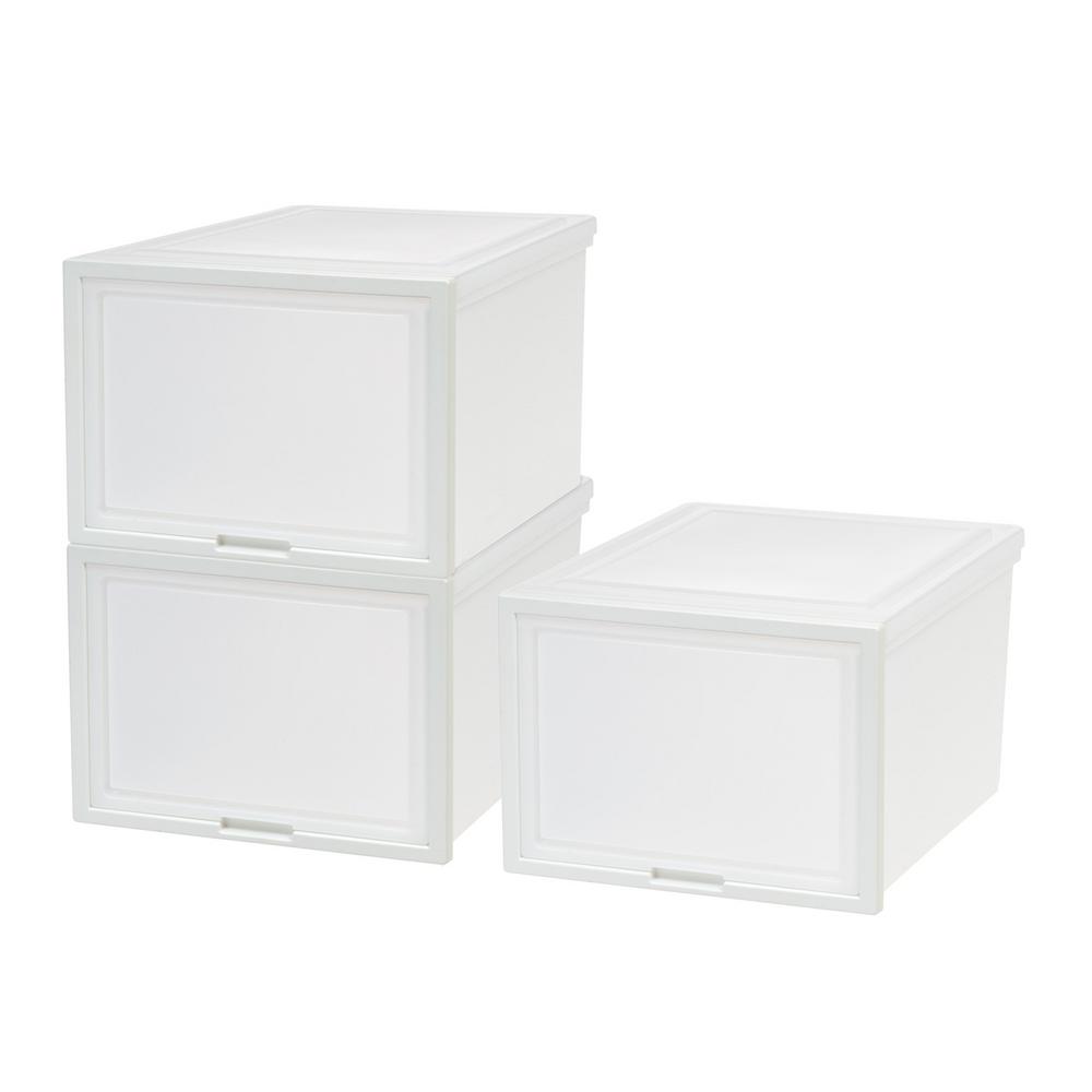 White Storage Containers Storage Organization The Home Depot