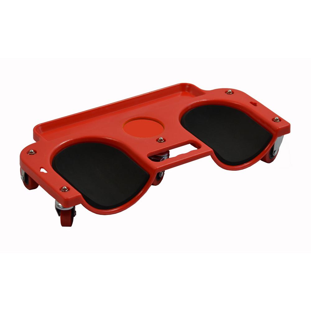 MaxxHaul Rolling Knee Creeper/Pads with ABS HighImpact Frame, 5 Swivel