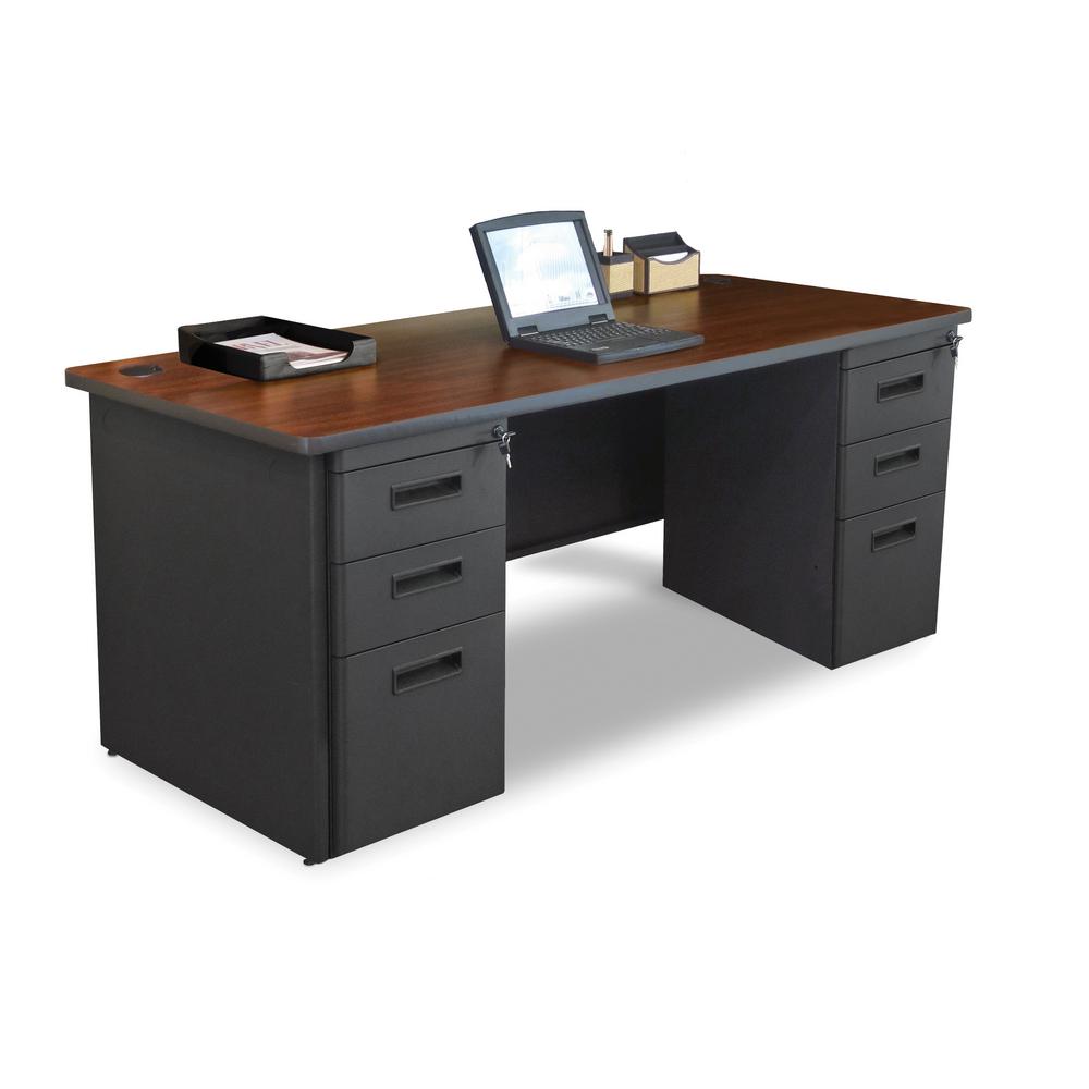 To 72 In W X 36 D Gany Laminate And Dark Neutral Double D Gany Laminate And Dark Neutral Double