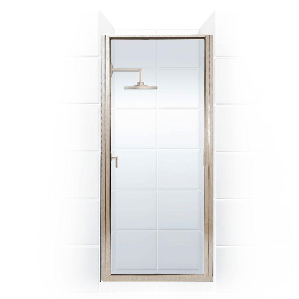 Coastal Shower Doors Paragon Series 31 in. x 74 in. Framed Continuous