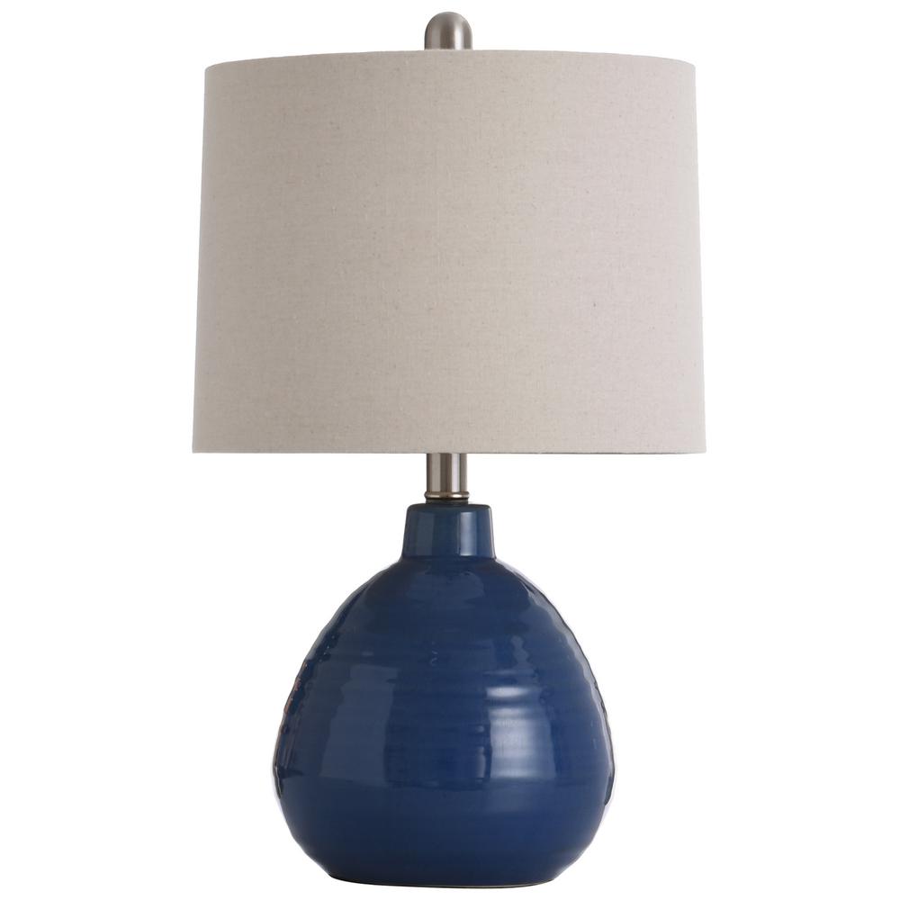 navy blue desk lamp