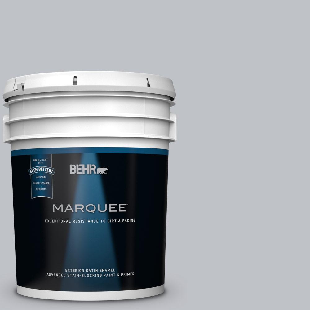 BEHR MARQUEE 5gal. N5102 Galactic Tint Satin Enamel Exterior Paint945005 The Home Depot