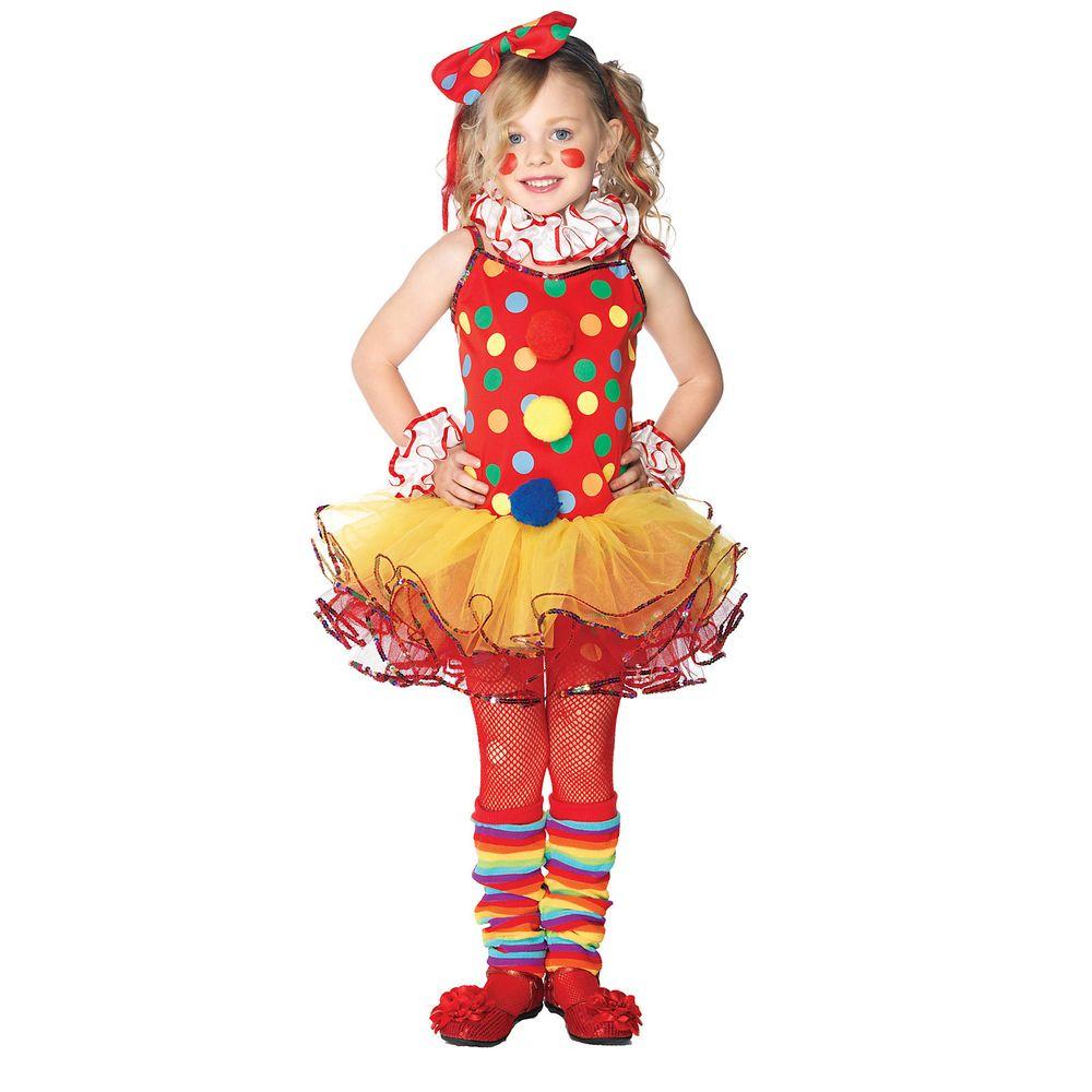 Leg Avenue Girls Circus Clown Child Costume-LAC48153_M - The Home Depot