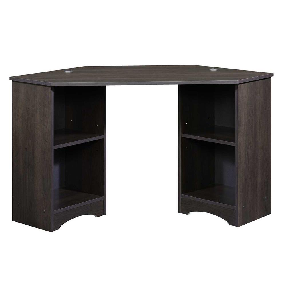 Sauder Beginnings Cinnamon Cherry Desk With Storage 413073 The