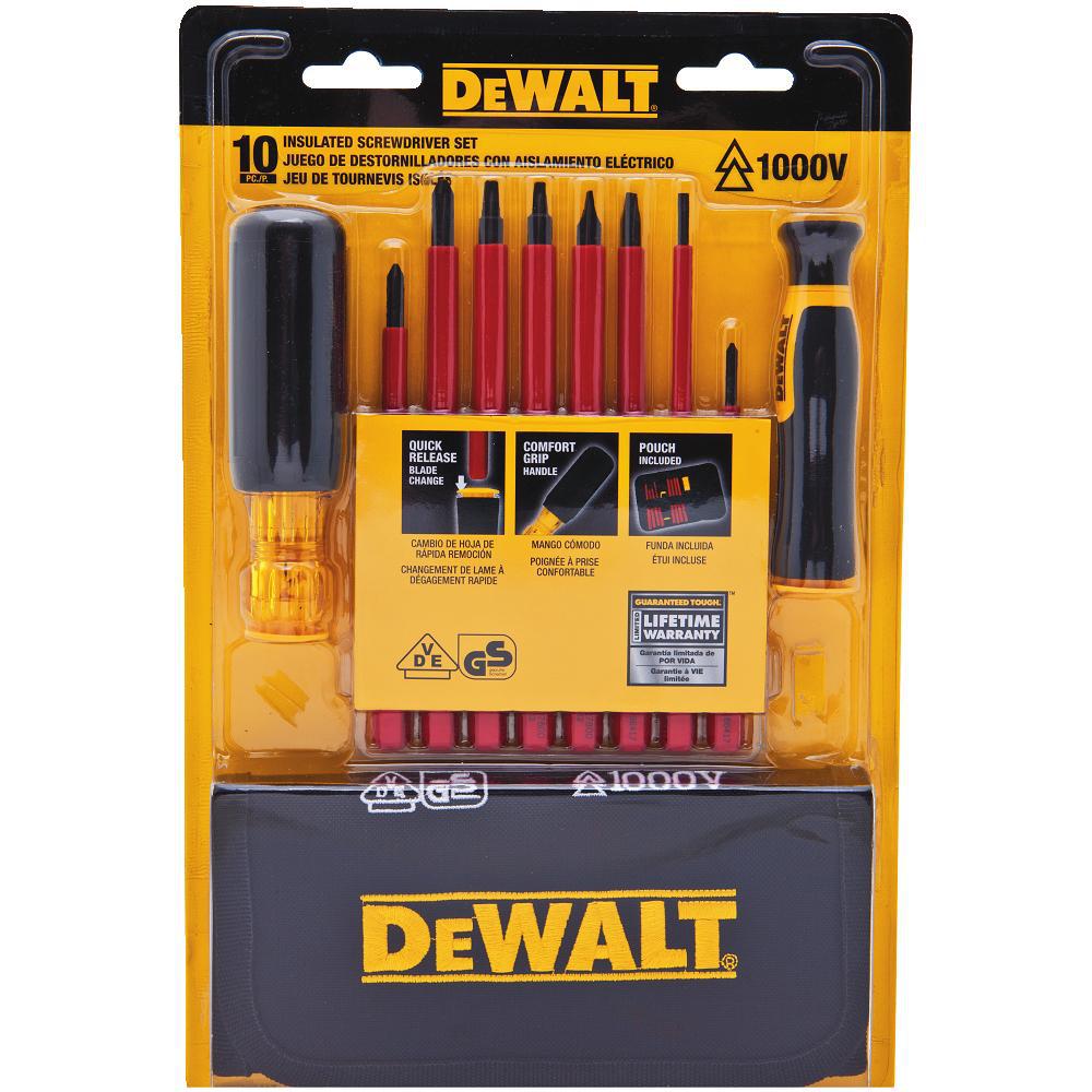 PRO Build-VDE Approved 7 pièces Jeu de tournevis.