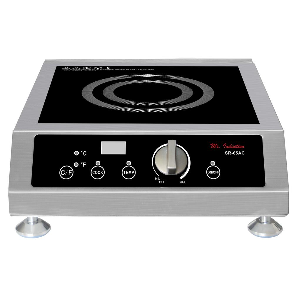 Hot Plates Food Warmers The Home Depot New2600 Watt Commercial Induction Cooktop Countertop