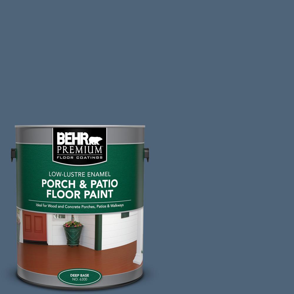 Behr Premium 1 Gal 570f 6 Mood Indigo Low Lustre Enamel Interior