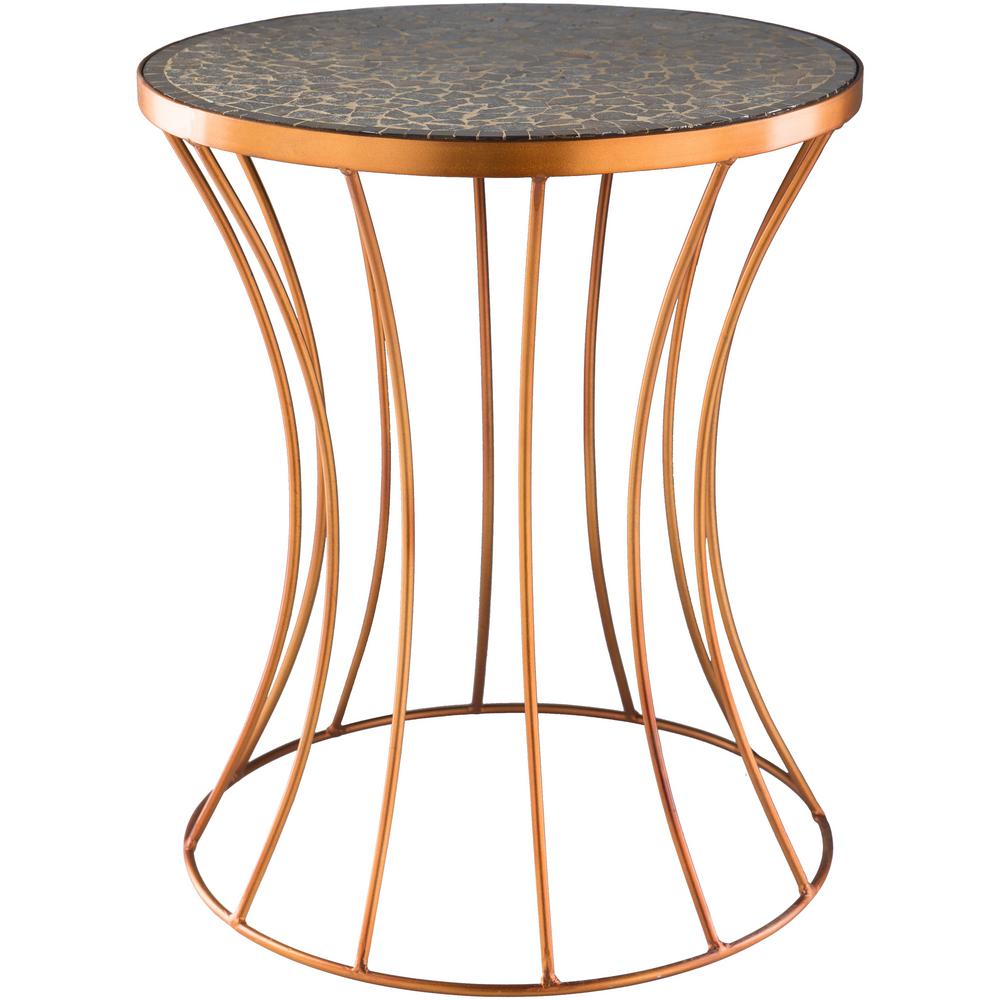 Artistic Weavers Ounto Copper Accent Table S00161005921 The Home Depot Artistic Weavers Ounto Copper Accent Table