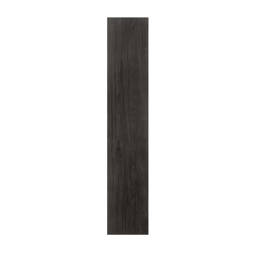 Achim Ebony 9 in. x 48 in. Loose Lay Vinyl Plank Flooring (24 sq. ft