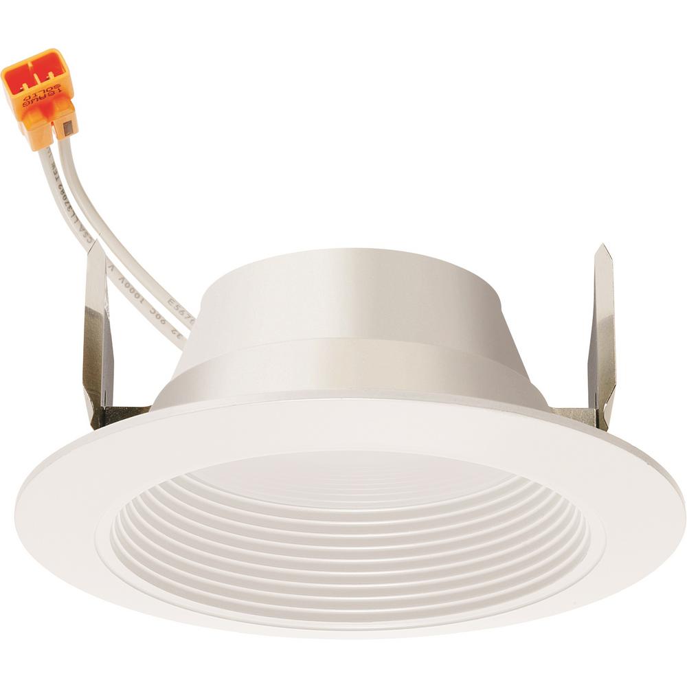 Juno Lighting 13.5-Watt 4 in. 900 Lumens 3500K 90CRI White Integrated