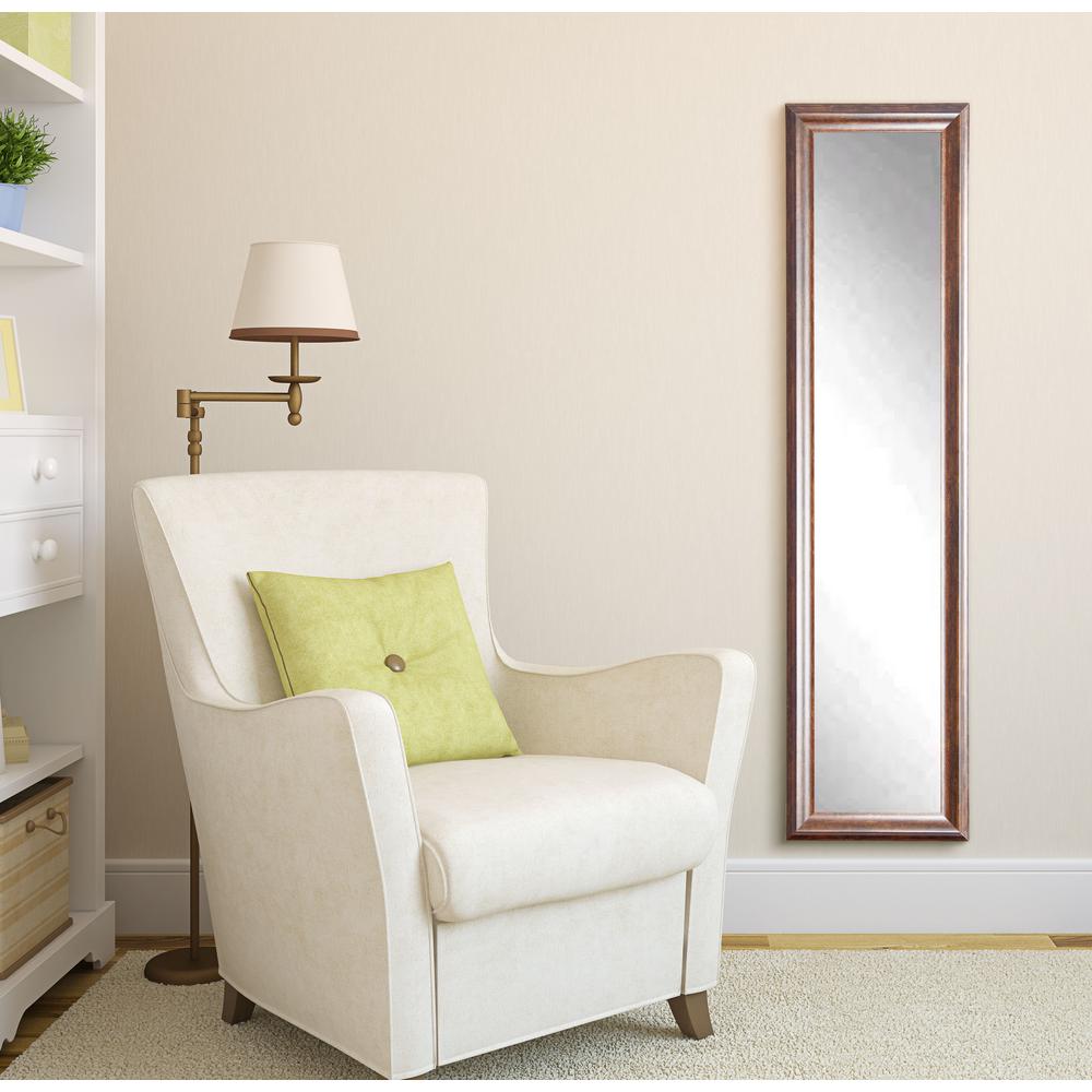 BrandtWorks Vintage Copper Hill Slim Floor MirrorBM31Skinny The Home