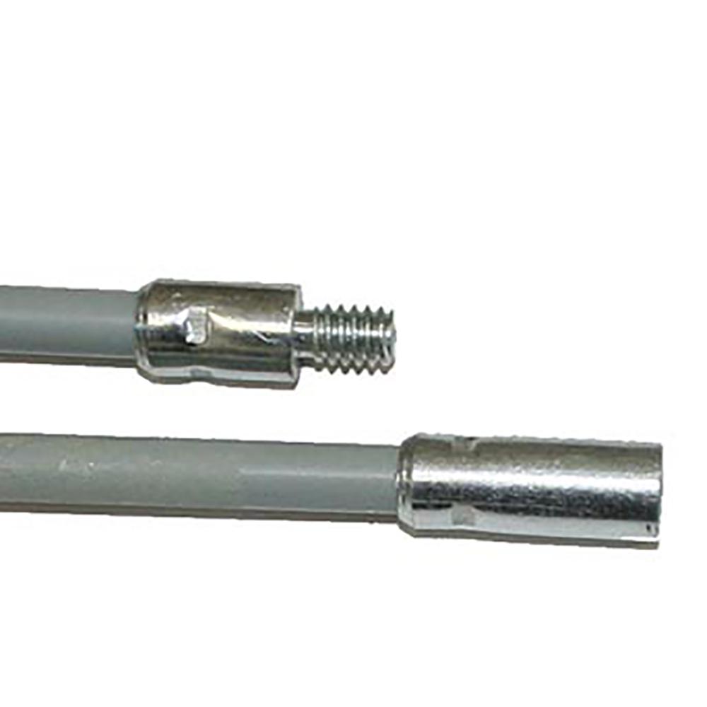Chromex 7 Piece 3 Foot Chimney Rod Kit 21 Foot Strong Fiberglass Rod Kit Standard 1//4 NPT Fittings