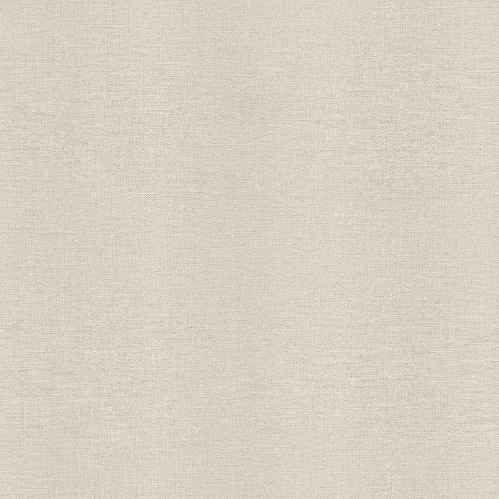 Advantage 56.4 sq. ft. River Light Grey Linen Texture Wallpaper 2773 ...