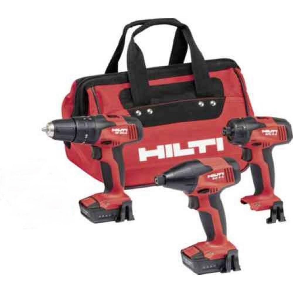Hilti 12Volt LithiumIon Cordless Rotary Impact Driver/Hammer Driver/Drill and Screwdriver