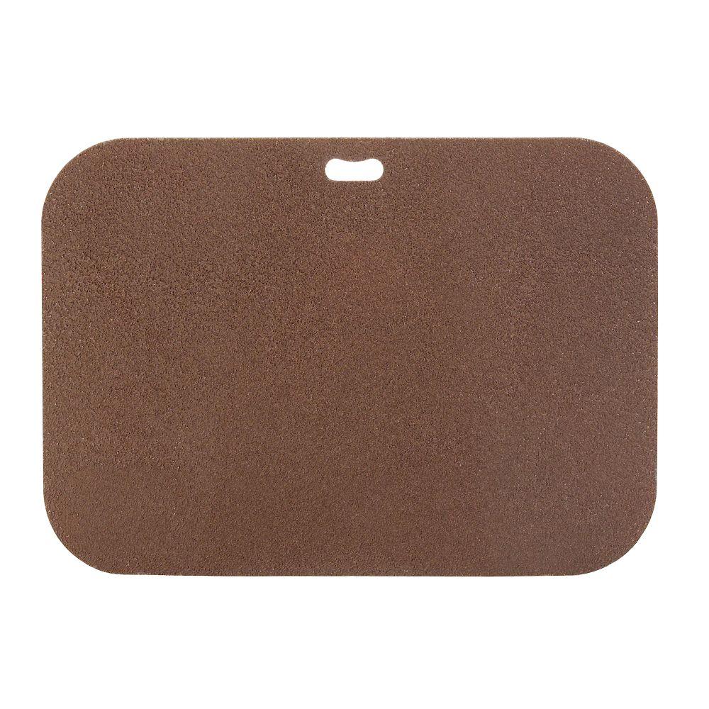 Nexgrill Rolling Grill Mat 530 0043 The Home Depot Rectangle Earthtone Deck Protector