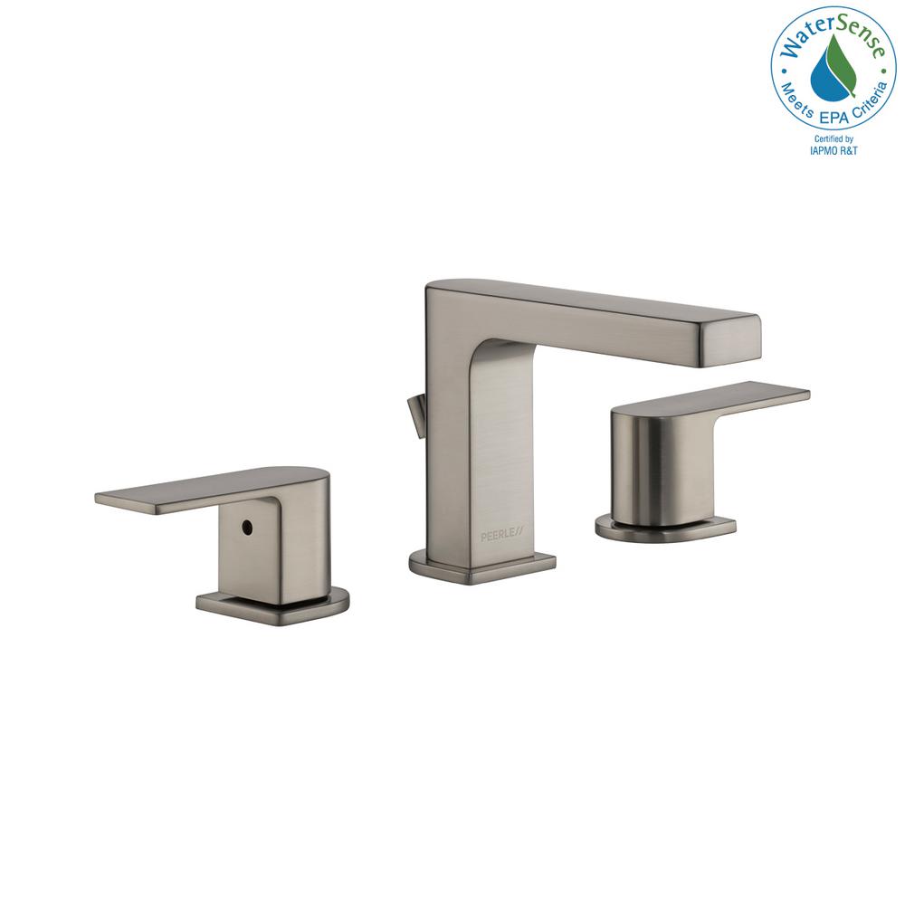 Peerless Xander 8 In Widespread 2 Handle Bathroom Faucet In