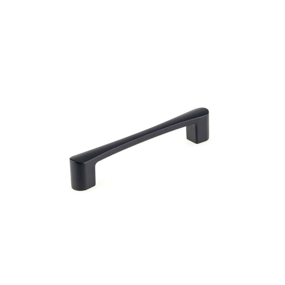 Richelieu Hardware 51/16 in. (128 mm) Matte Black Metal Contemporary
