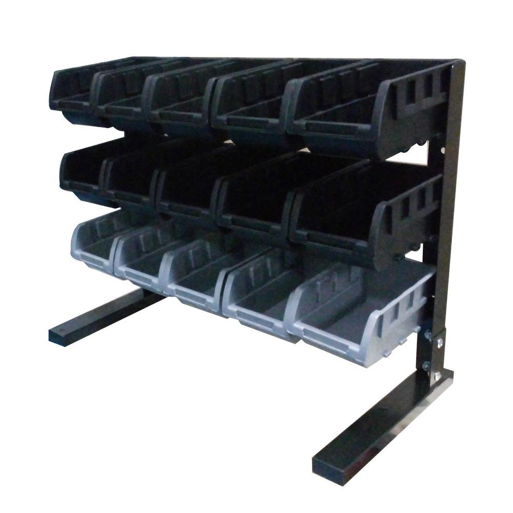 Husky 22 in. 15Bin Rack in BlackBR15WF The Home Depot
