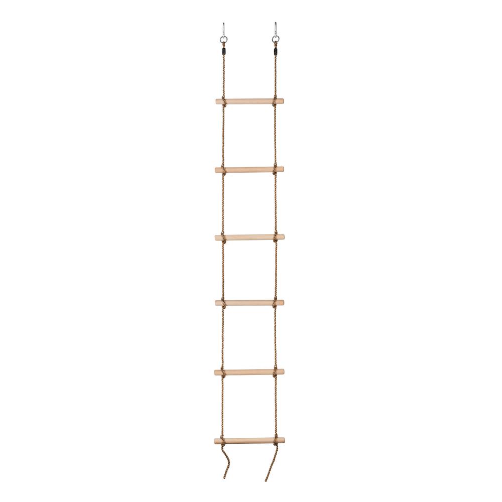 Unbranded 6 Step Gymnastic Climbing Rope Ladder Fully Assembled Sw Wlr The Home Depot