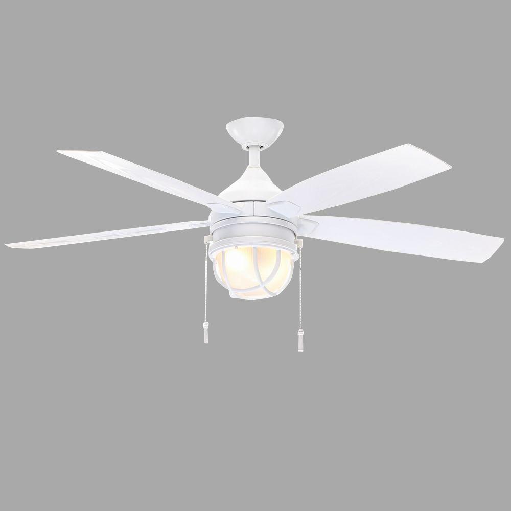 White Hampton Bay Ceiling Fans Al634 Wh 64 1000 