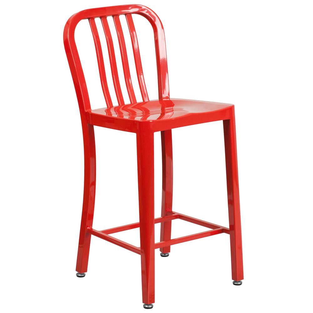 Metal Outdoor Bar Stool Cga Ch 172803 Re Hd The Home Depot Metal Outdoor Bar Stool