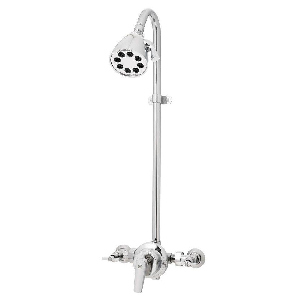 American Standard FloWise Modern 3Spray Wall Bar Shower Kit in