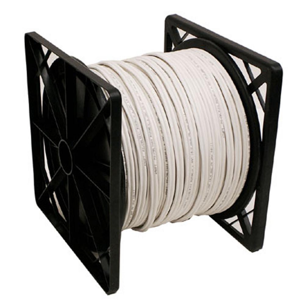 SPT 500 ft. RG59 Closed Circuit TV Coaxial Cable with 18/2 Power and 24/2 Data in White95S