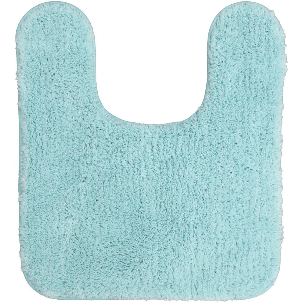 Mohawk Home Duo Aqua 17 in. x 24 in. Nylon Bath Rug358326 The Home Depot