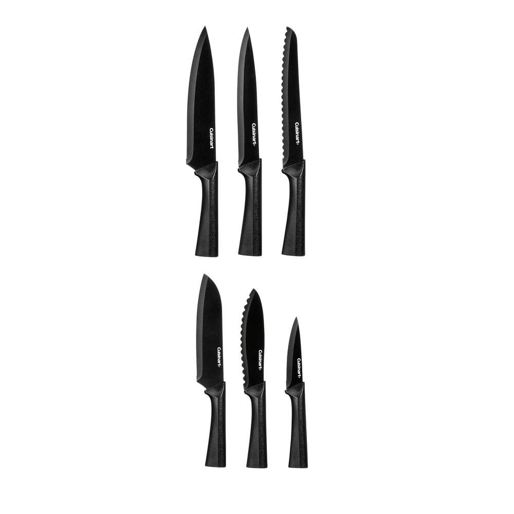 Featured image of post Cuisinart Classic 12 Piece Knife Set Black - Cuisinart advantage ceramic coated stainless steel 6 piece knife set brand new.