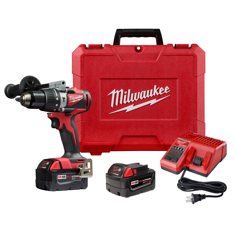 Milwaukee M18 18Volt LithiumIon Brushless Cordless 1/2 in. Compact