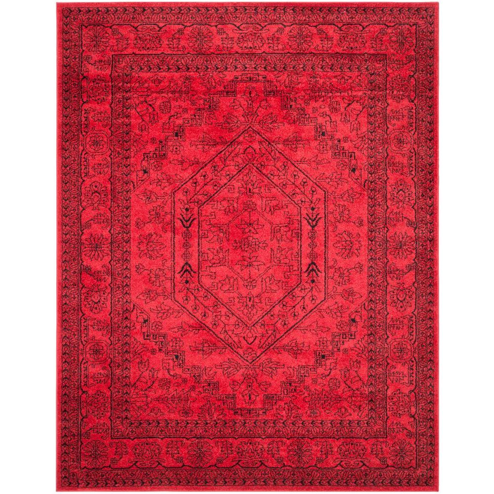 Safavieh Adirondack Red/Black 9 ft. x 12 ft. Area RugADR108F9 The