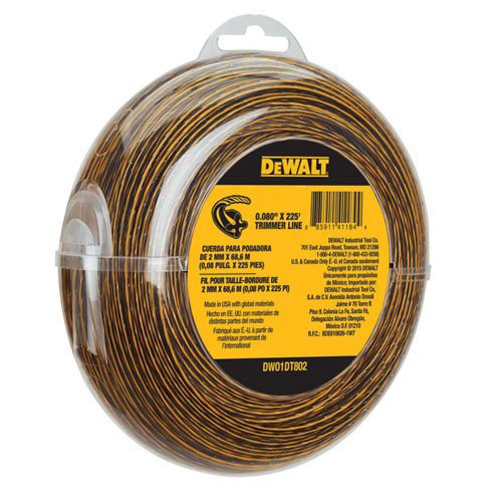 Dewalt 0.080 inch x 225 ft. Replacement Line for Cordless Battery Operated Bump... by DEWALT