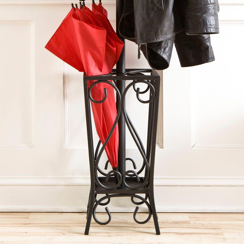 red coat rack