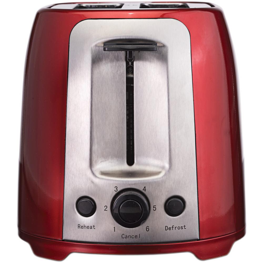 2 Slice Cool Touch Toaster Red Toasters Kitchen Dining