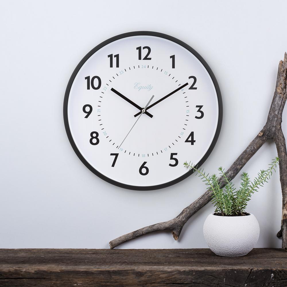 25509 Equity by La Crosse 14/" Commercial Analog Wall Clock